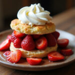 Best Homemade Strawberry Shortcake 13 Best homemade strawberry shortcake with fresh strawberries and whipped cream is ready to eat.